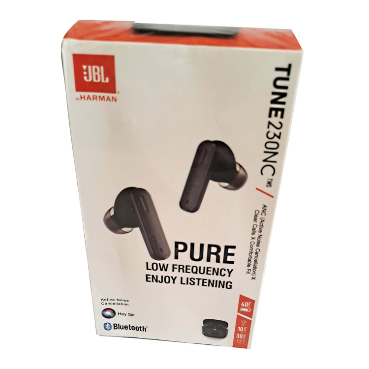 ایرپاد بلوتوثی برند JBL مدل TUNE 230NC | دارای نویز کنسلینگ | ضد تعریق و باران | سازگار با ایفون و اندروید