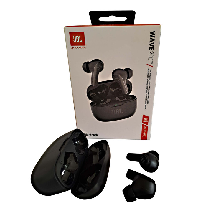 ایرپاد بلوتوثی برند JBL مدل WAVE200 |ضد تعریق و ضد باران| سازگار با ایفون و اندروید