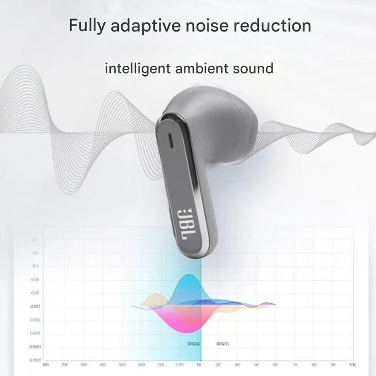 ایرپاد بلوتوثی برند JBL مدل LIVE FLEX | دارای نویز کنسلینگ| ضد تعریق و باران| سازگار با ایفون و اندروید