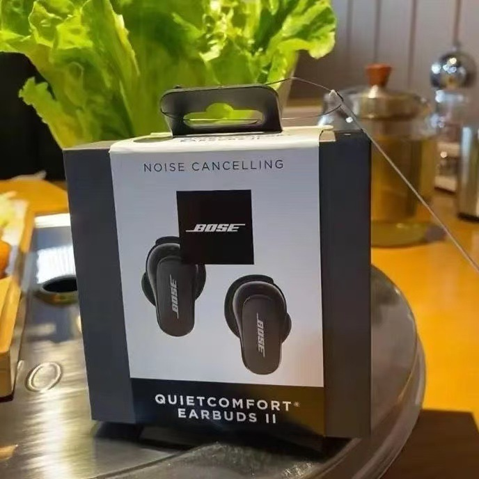 ایرپاد بلوتوثی برند BOSE مدل QuietComfort II | دارای نویز کنسلینگ | سازگار با ایفون و اندروید