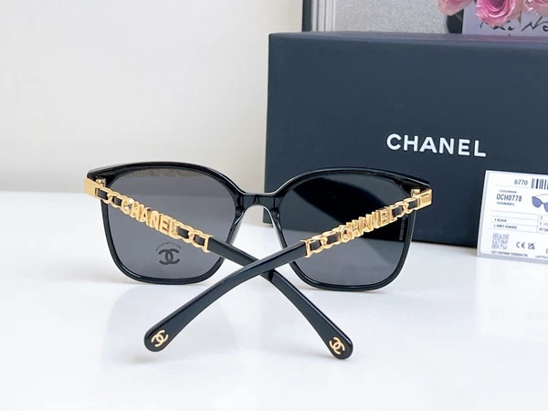 عینک آفتابی زنانه برند شنل ( CHANEL ) مدل CH0778 | ساخت کشور چین (OEM BY CHINA)