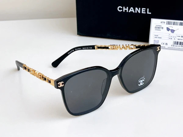 عینک آفتابی زنانه برند شنل ( CHANEL ) مدل CH0778 | ساخت کشور چین (OEM BY CHINA)